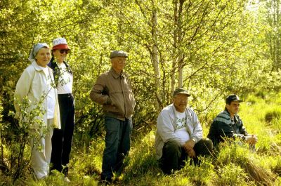 Schroderuksen Impin ja Veikon porukkaa 1999 (Ilpo Piiroinen)
